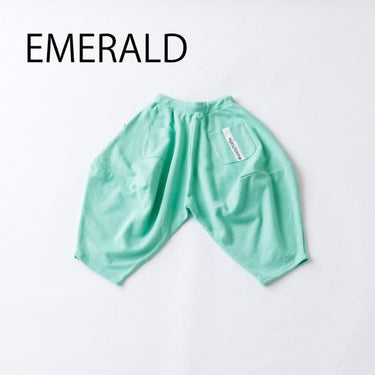 ★8-10月入荷予定ご予約★2025AW★nunuforme ヌヌフォルム スウェットポインテッドパンツ Emerald ns-921-503