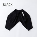 ★8-10月入荷予定ご予約★2025AW★nunuforme ヌヌフォルム スウェットポインテッドパンツ Black ns-921-503
