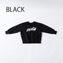 ★8-10月入荷予定ご予約★2025AW★nunuforme ヌヌフォルム 手描きnunuformeロゴ Black nt24-002-09
