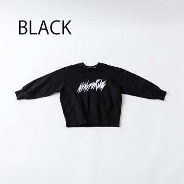 ★8-10月入荷予定ご予約★2025AW★nunuforme ヌヌフォルム 手描きnunuformeロゴ Black nt24-002-09