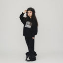 ★8-10月入荷予定ご予約★2025AW★nunuforme ヌヌフォルム various nunuformeロゴ Black nt24-002-11