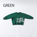 ★8-10月入荷予定ご予約★2025AW★nunuforme ヌヌフォルム ビックロゴプリント Green nt24-002-14