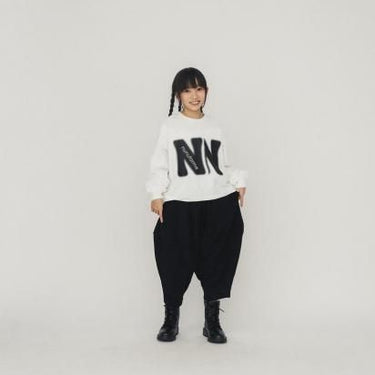 ★8-10月入荷予定ご予約★2025AW★nunuforme ヌヌフォルム NNプリント OffWhite nt24-007-03