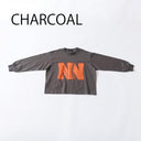 ★8-10月入荷予定ご予約★2025AW★nunuforme ヌヌフォルム NNプリント Charcoal nt24-007-03