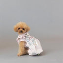 ★frankygrow DOG★frankygrow アシンメトリーカラーシャツ PINK-SILVER 25F2DG007
