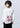 ★8月入荷予定ご予約★nunuforme×PARK×kihanan限定別注★箔プリントビックロゴロンT White×Pink nt24-008-18