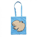 Olya オリヤ Fluffy Rectangle tote bag Bird 710001