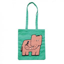 Olya オリヤ Fluffy Rectangle tote bag Elephant 710002