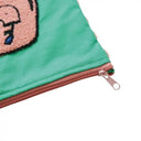 Olya オリヤ Fluffy Flat Pouch Elephant 710012
