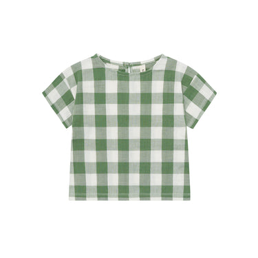 organic zoo オーガニックズー Dill Gingham Boxy T-Shirt 18DGHBT