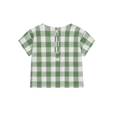 organic zoo オーガニックズー Dill Gingham Boxy T-Shirt 18DGHBT