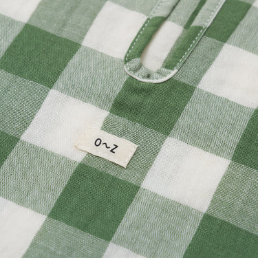 organic zoo オーガニックズー Dill Gingham Boxy T-Shirt 18DGHBT