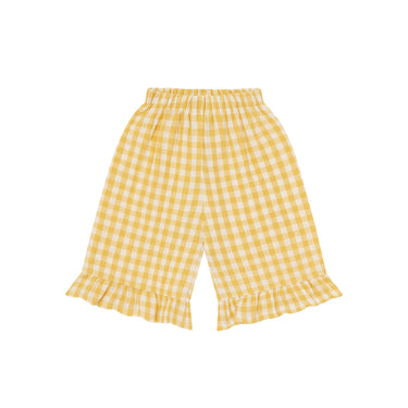 organic zoo オーガニックズー Honeycomb Gingham Frill Culottes 18HGHFC