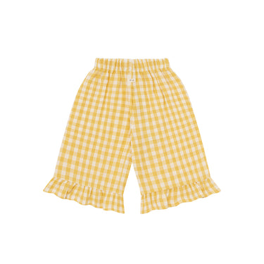 organic zoo オーガニックズー Honeycomb Gingham Frill Culottes 18HGHFC