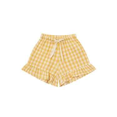 organic zoo オーガニックズー Honeycomb Gingham Frill Shorts 18HGHFS
