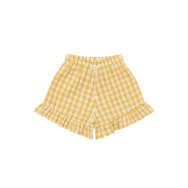 organic zoo オーガニックズー Honeycomb Gingham Frill Shorts 18HGHFS