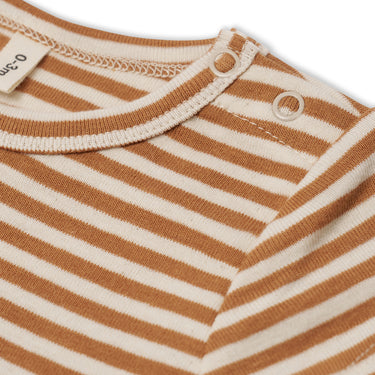 organic zoo オーガニックズー Copper Stripes Short Sleeve Bodysuit 18SSBCS