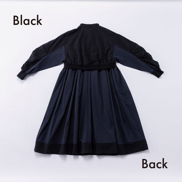 ★入荷済み★2026AW★nunuforme ヌヌフォルム コンビワンピース Black Adult 19-nf26-446-015