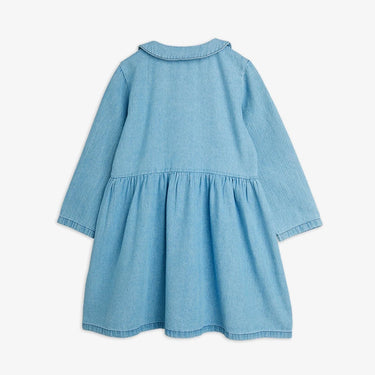 ★Chapter2★2026AW★mini rodini ミニロディーニ LW denim rabbit sp woven dress Blue