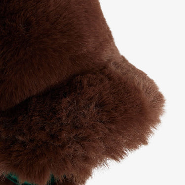 ★Chapter2★2026AW collection★mini rodini ミニロディーニ Rabbit ear faux fur cap Brown