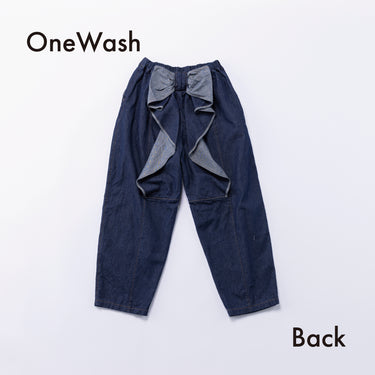 ★入荷済み★2026AW★nunuforme ヌヌフォルム リボンパンツ one-Wash 20-nf26-629-015