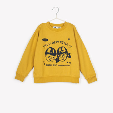 ★2026AW★TOM & BOY トムアンドボーイ YELLOW SWEATSHIRT REF. 2014-300
