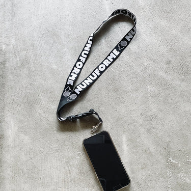 ★BASIC★nunuforme ヌヌフォルム inuinu ネックストラップ WhitexBlack nf24-strap