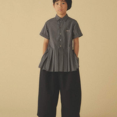 ★入荷済み★2026SS★GRIS グリ Barrel pants BLACK GR26SS-PT008
