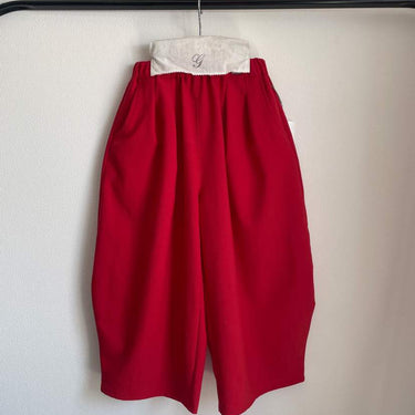 ★入荷済み★2026SS★GRIS グリ Barrel pants RED GR26SS-PT008