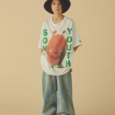 ★入荷済み★2026SS★GRIS グリ "SONIC YOUTH" T-Shirts Dirty GR26SS-CU009
