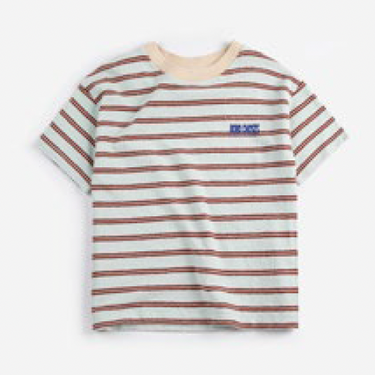 ★DROP1★2026SS★BOBOCHOSES ボボショーズ Bobo Choses Stripes T-shirt B126AC013