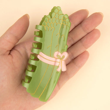 Coucou Suzette ククシュゼット Asparagus Hair Claw アスパラガス ヘアクリップ