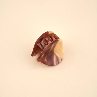 Coucou Suzette ククシュゼット Chestnut Mini Hair Claw 栗 ミニヘアクリップ