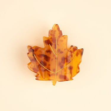 Coucou Suzette ククシュゼット Maple Leaf Hair Claw メープルリーフ ヘアクリップ
