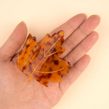 Coucou Suzette ククシュゼット Maple Leaf Hair Claw メープルリーフ ヘアクリップ