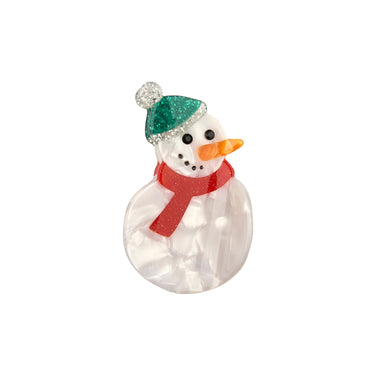 Coucou Suzette ククシュゼット Snowman Hair Claw スノーマン ヘアクリップ