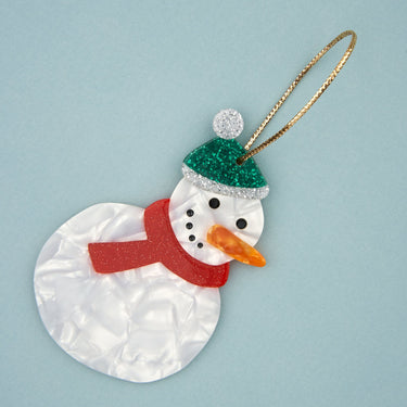 Coucou Suzette ククシュゼット Snowman Christmas Ornament スノーマン クリスマスオーナメント