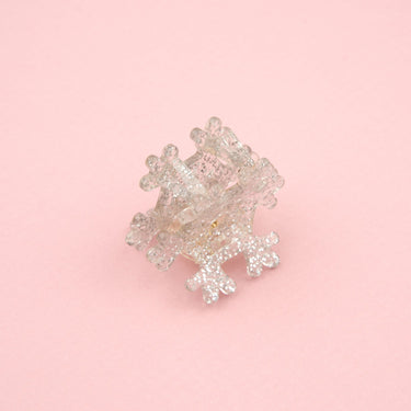 Coucou Suzette ククシュゼット Snowflake Mini Hair Claw スノーフレーク ミニヘアクリップ