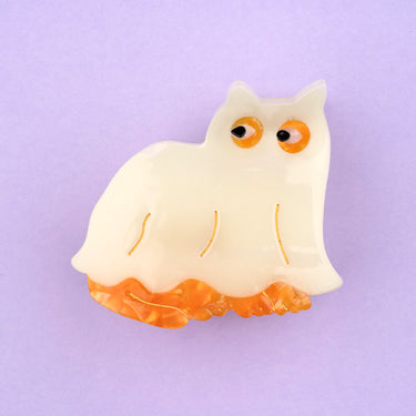 Coucou Suzette ククシュゼット Ghost Cat Hair Claw ゴーストキャットヘアクリップ