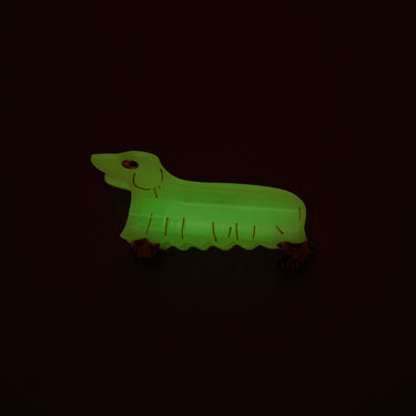 Coucou Suzette ククシュゼット Ghost Dachshund Hair Claw ゴーストダックスフントヘアクリップ