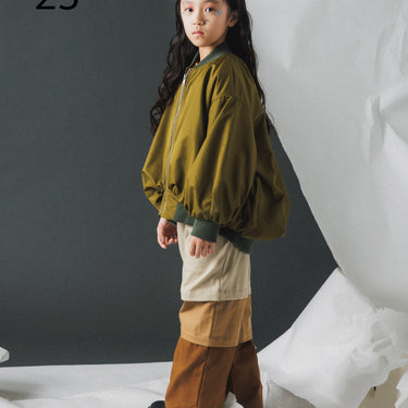 ★入荷済み★2026AW★nunuforme ヌヌフォルム バルーンジャケット Khaki 23-nf26-130-033