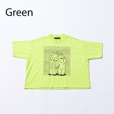 ★入荷済み★2026SS★nunuforme ヌヌフォルム ガチャムクプリントT Green 23-nf25-838-507
