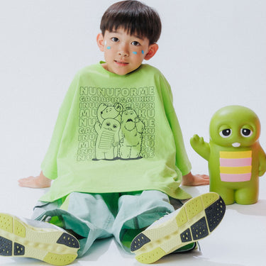 ★入荷済み★2026SS★nunuforme ヌヌフォルム ガチャムクプリントT Green 23-nf25-838-507