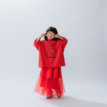 ★入荷済み★2026SS★nunuforme ヌヌフォルム ガチャムクプリントT Red 23-nf25-838-507