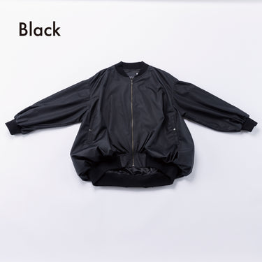 ★入荷済み★2026AW★nunuforme ヌヌフォルム バルーンジャケット Black 23-nf26-130-033