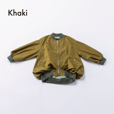 ★入荷済み★2026AW★nunuforme ヌヌフォルム バルーンジャケット Khaki 23-nf26-130-033