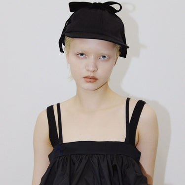 ★2026AW★PoI ポィ flocky satin skirt bustier black 262-FS04