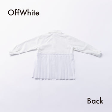 ★入荷済み★2026AW★nunuforme ヌヌフォルム プリーツシャツ OffWhite Adult 24-nf26-553-034