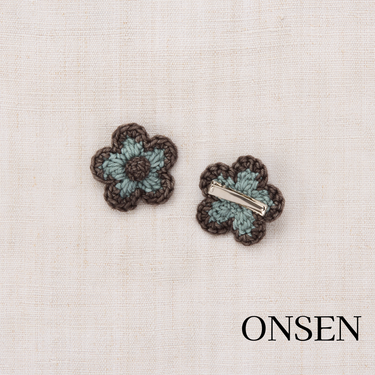 ★DROP2★2026AW★Misha & Puff ミーシャアンドパフ MEDIUM FLOWER CLIP SET お花クリップ2個セット K1045F26