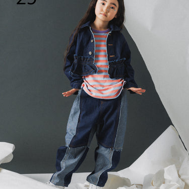 ★入荷済み★2026AW★nunuforme ヌヌフォルム フリルデニムジャケット one-Wash 25-nf26-131-038